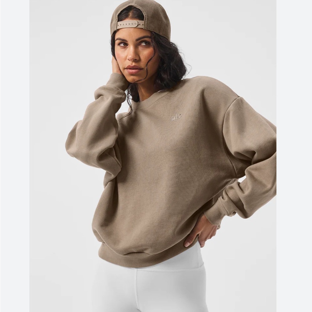 Alo - gravel - accolade crew neck